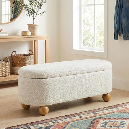 Storage ottoman bench - storage,
